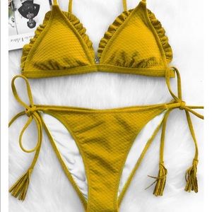 Feel Your Hands Tassel Bikini Set